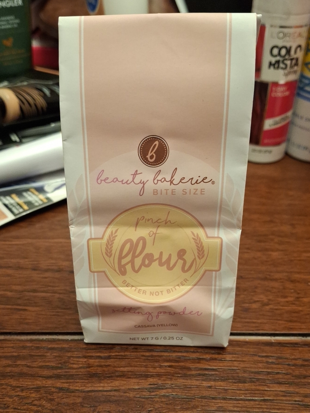 Beauty Bakeries Pinch Of Flour Setting Powder 7g New Sealed Cassava Package